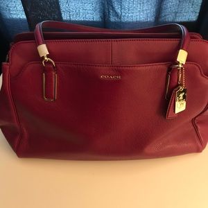 Coach medium tote, hot pink